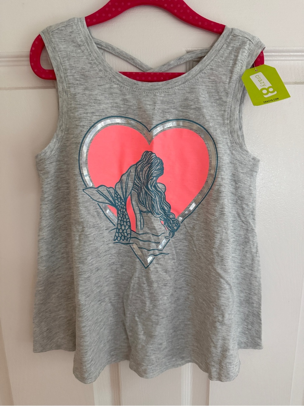 NWT Crazy 8 mermaid tunic tanks, Size 5/6 Small